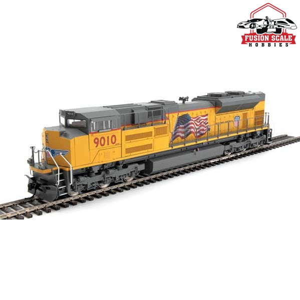 Walthers Mainline HO Scale EMD SD70ACe Standard DC Union Pacific(R) #9010 (yellow, gray, red; Yellow Sill)