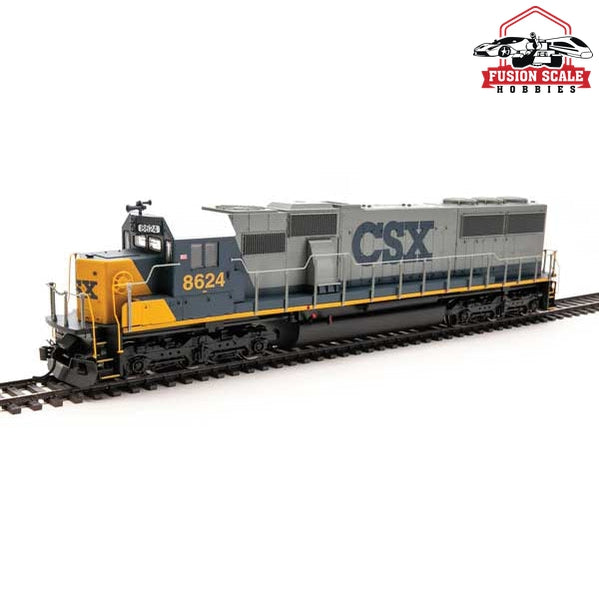 Walthers Mainline HO Scale EMD SD50 Standard DC CSX #8624