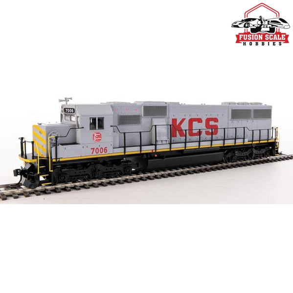 Walthers Mainline HO Scale EMD SD50 Standard DC Kansas City Southern #7006 (gray)