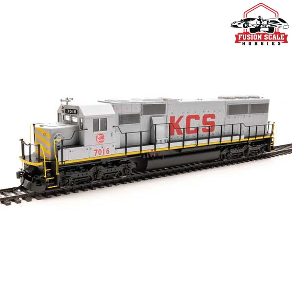 Walthers Mainline HO Scale EMD SD50 Standard DC Kansas City Southern #7016 (gray)