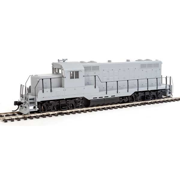 Walthers Mainline HO Scale EMD GP9 Phase II Chopped Nose DC Undecorated (gray)