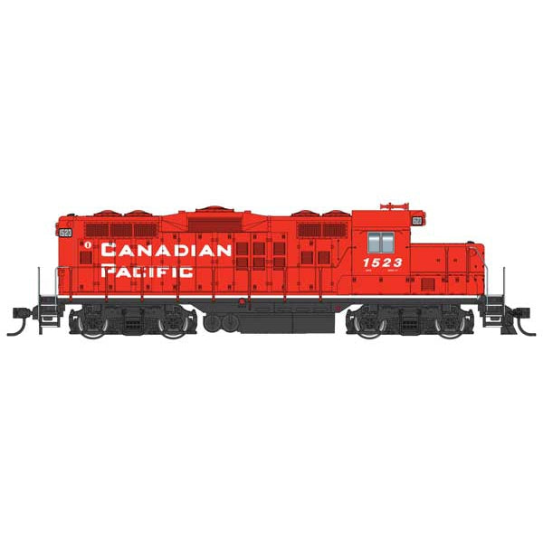 Walthers Mainline HO Scale EMD GP9 Phase II Chopped Nose DC Canadian Pacific #1523