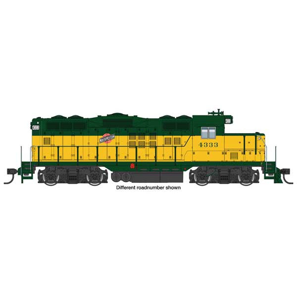 Walthers Mainline HO Scale EMD GP9 Phase II Chopped Nose DC Chicago & North Western(TM) #4502