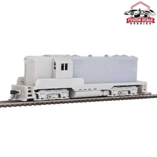 Walthers Mainline HO Scale EMD GP9 Phase II with High Hood Standard DC Undecorated