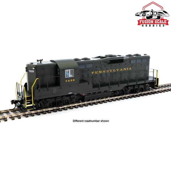 Walthers Mainline HO Scale EMD GP9 Phase II with High Hood Standard DC Pennsylvania #7054