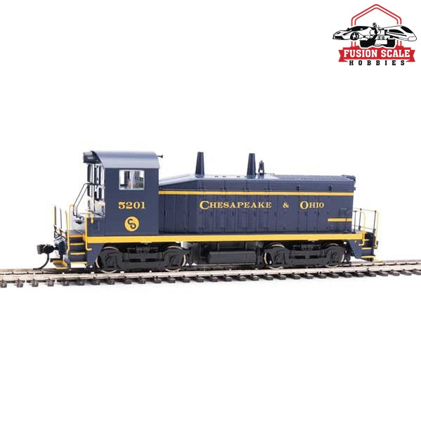 Walthers Mainline HO Scale EMD NW2 Phase V Standard DC Chesapeake & Ohio #5201