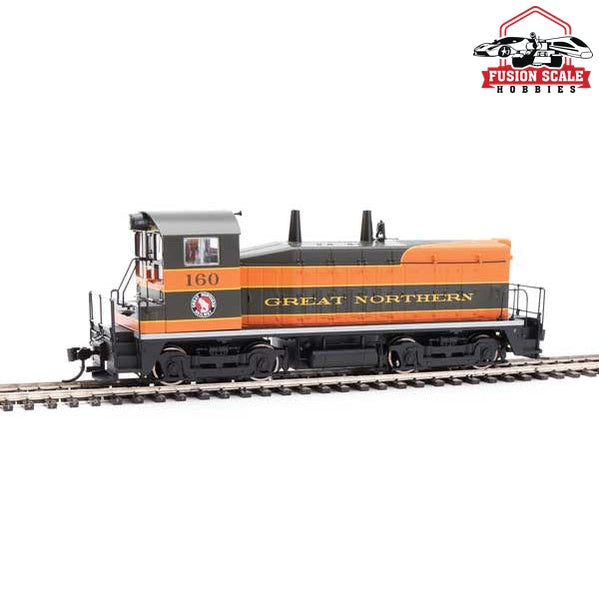 Walthers Mainline HO Scale EMD NW2 Phase V Standard DC Great Northern #160