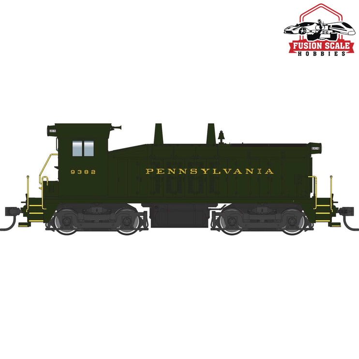 Walthers Mainline HO Scale EMD SW7 Standard DC Pennsylvania Railroad #9382 (Phase II; Brunswick Green / DGLE)