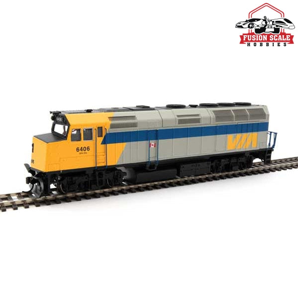 Walthers Mainline HO Scale EMD F40PH ESU Sound and DCC VIA #6406