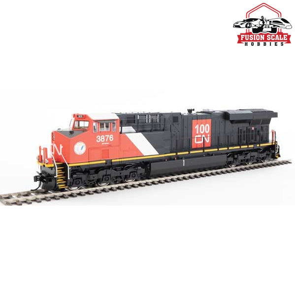 Walthers Mainline HO Scale GE ES44AC Evolution Series GEVO ESU Sound & DCC Canadian National #3876 100th Anniversary & Indigenous Relations logos