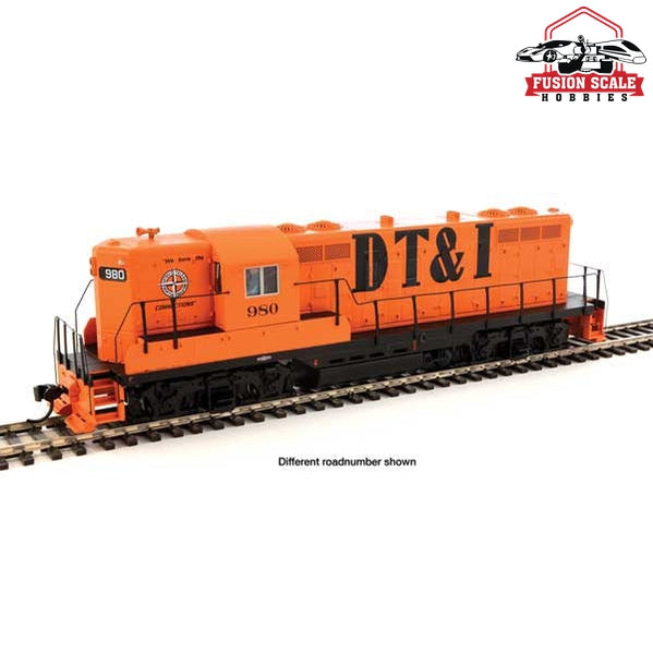 Walthers Mainline HO Scale EMD GP9 Phase II with High Hood ESU(R) Sound and DCC Detroit Toledo & Ironton #981