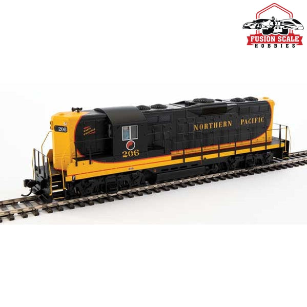 Walthers Mainline HO Scale EMD GP9 Phase II with High Hood ESU(R) Sound and DCC Northern Pacific #206