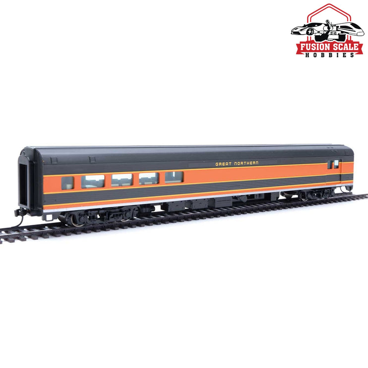 Walthers Mainline HO Scale 85' Budd Baggage-Lounge Ready to Run Great Northern