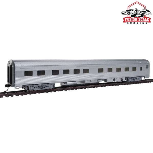 Walthers Mainline HO Scale 85' Budd 10-6 Sleeper Ready to Run Painted, Unlettered (silver)