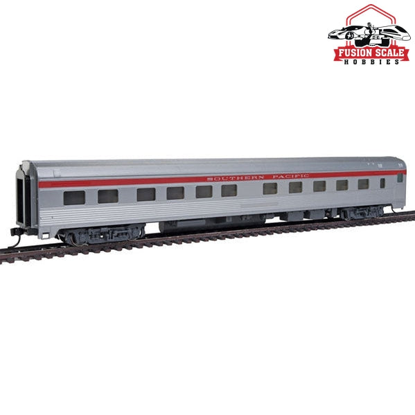 Walthers Mainline HO Scale 85' Budd 10-6 Sleeper Ready to Run Southern Pacific (silver, red)