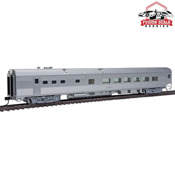 Walthers Mainline HO Scale 85' Budd Diner Ready to Run Painted, Unlettered (silver)