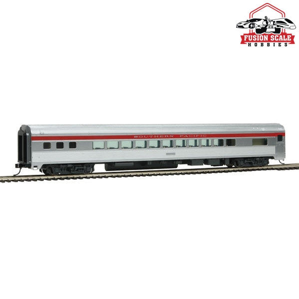 Walthers Mainline HO Scale 85' Budd Small-Window Coach Ready to Run Southern Pacific(TM) (silver, red)