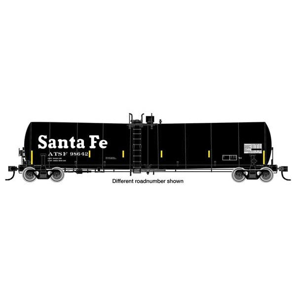 Walthers Mainline HO Scale Trinity 25,000-Gallon Tank Car Santa Fe #98658