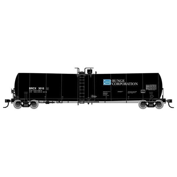 Walthers Mainline HO Scale Trinity 25,000-Gallon Tank Car Bunge Corp. BRCX #3016