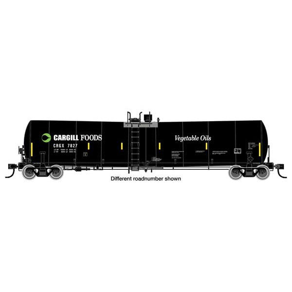 Walthers Mainline HO Scale Trinity 25,000-Gallon Tank Car Cargill #7863