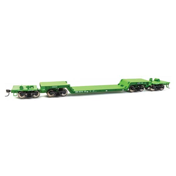 Walthers Mainline 8-axle Depressed Center Flatcar flat BN #631032