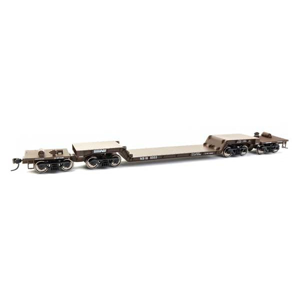 Walthers Mainline 8-axle Depressed Center Flatcar flat NS #186553