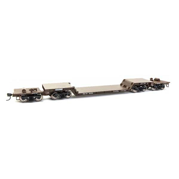 Walthers Mainline 8-axle Depressed Center Flatcar flat NS #186556