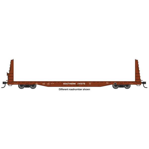 Walthers Mainline HO Scale  68' Bulkhead Flat Car SOU #114084