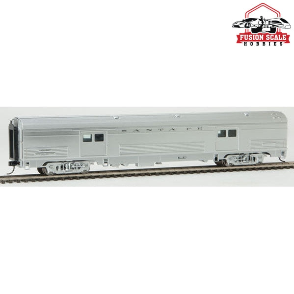 Walthers Proto HO Scale 73' Budd Baggage Car - Ready to Run - Standard - 1954 El Capitan Santa Fe (real metal finish)