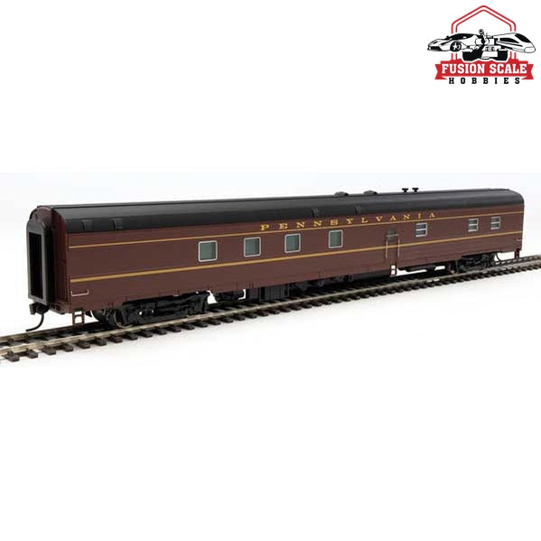 Walthers Proto HO Scale 85' Budd Kitchen-Dormitory Pennsylvania Railroad Class D85D w/Decals (Tuscan, black, Dulux)