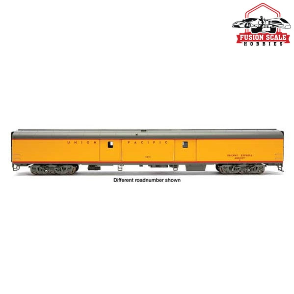 Walthers Proto HO Scale 85' American Car & Foundry Baggage Car - City of San Francisco Union Pacific(R) - Standard w/Decals (yellow, gray, red)