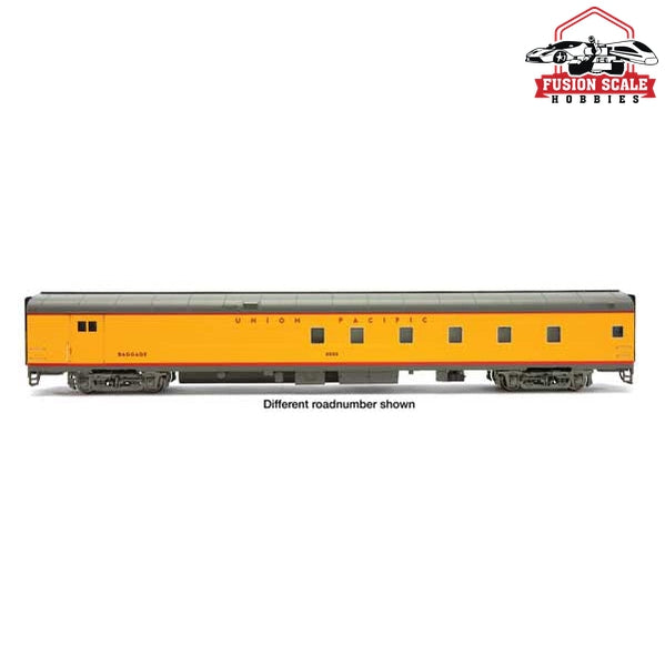 Walthers Proto HO Scale 85' American Car & Foundry Baggage-Dormitory Car - City of San Francisco Union Pacific(R) - Standard w/Decals (yellow, gray, red)