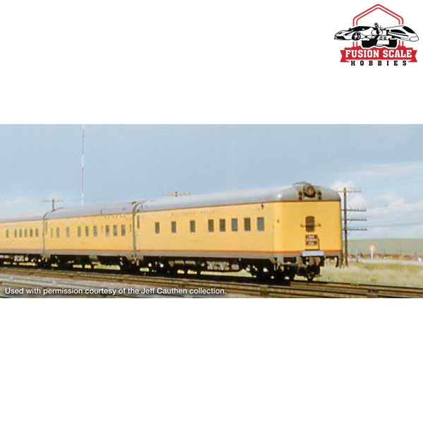 Walthers Proto HO Scale 85' Pullman-Standard 10-6 Sleeper with Blunt End - City of San Francisco Southern Pacific(TM) - Standard w/Decals (yellow, gray, red)