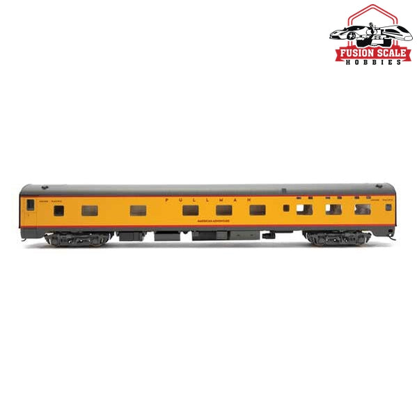 Walthers Proto HO Scale 85' Pullman-Standard 6-6-4 Sleeper - City of San Francisco Union Pacific(R) - American Adventure (yellow, gray, red)