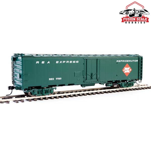 Walthers Proto HO Scale 50' REA Riveted Steel Express Reefer Railway Express Agency #7720