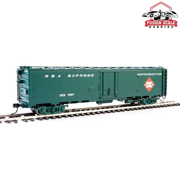 Walthers Proto HO Scale 50' REA Riveted Steel Express Reefer Railway Express Agency #7887