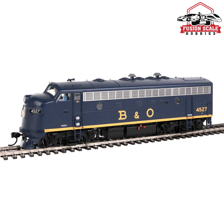 Walthers Proto HO Scale EMD F7A-B Set - LokSound 5 Sound & DCC Baltimore & Ohio #4527, 5426