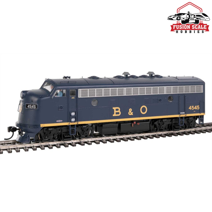 Walthers Proto HO Scale EMD F7A - LokSound 5 Sound & DCC Baltimore & Ohio #4545