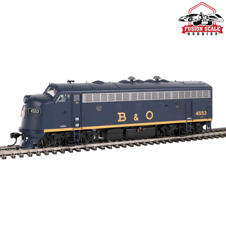 Walthers Proto HO Scale EMD F7A - LokSound 5 Sound & DCC Baltimore & Ohio #4553