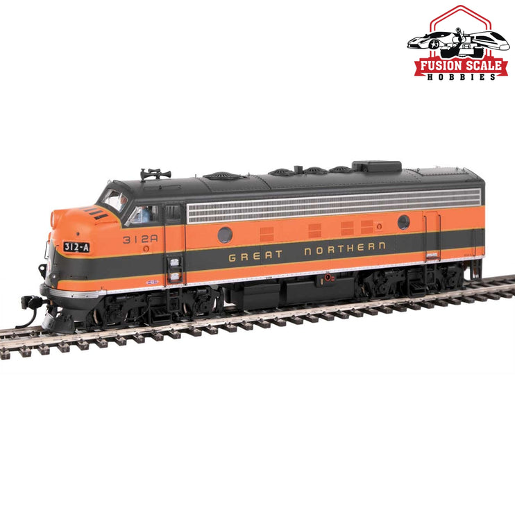 Walthers Proto HO Scale EMD F7A-B Set - LokSound 5 Sound & DCC Great Northern #312A, 312B