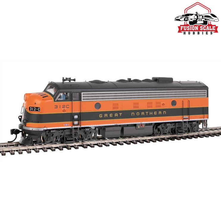 Walthers Proto HO Scale EMD F7A - LokSound 5 Sound & DCC Great Northern #312C