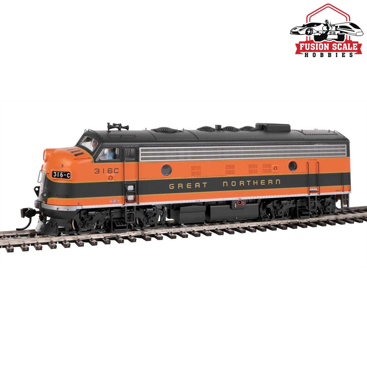 Walthers Proto HO Scale EMD F7A - LokSound 5 Sound & DCC Great Northern #316C