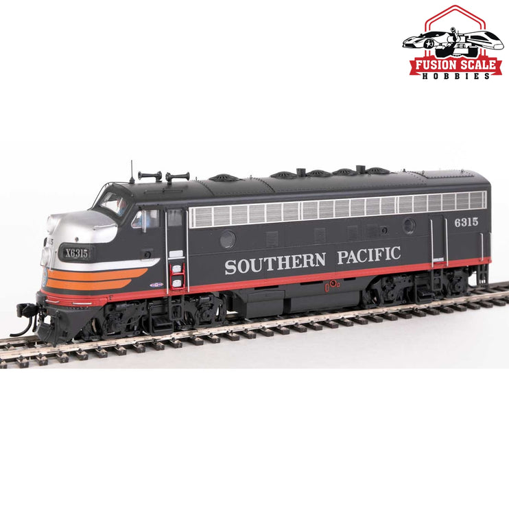 Walthers Proto HO Scale EMD F7A-B Set - LokSound 5 Sound & DCC Southern Pacific(TM) #6315, 8215 (Black Widow)