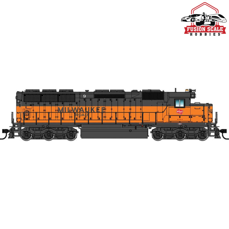 Walthers Proto HO Scale EMD SD45 - LokSound 5 Sound & DCC Milwaukee Road #9