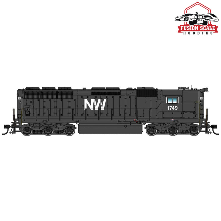 Walthers Proto HO Scale EMD SD45 - LokSound 5 Sound & DCC Norfolk & Western #1749