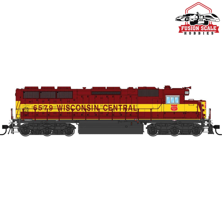 Walthers Proto HO Scale EMD SD45 - LokSound 5 Sound & DCC Wisconsin Central #6579