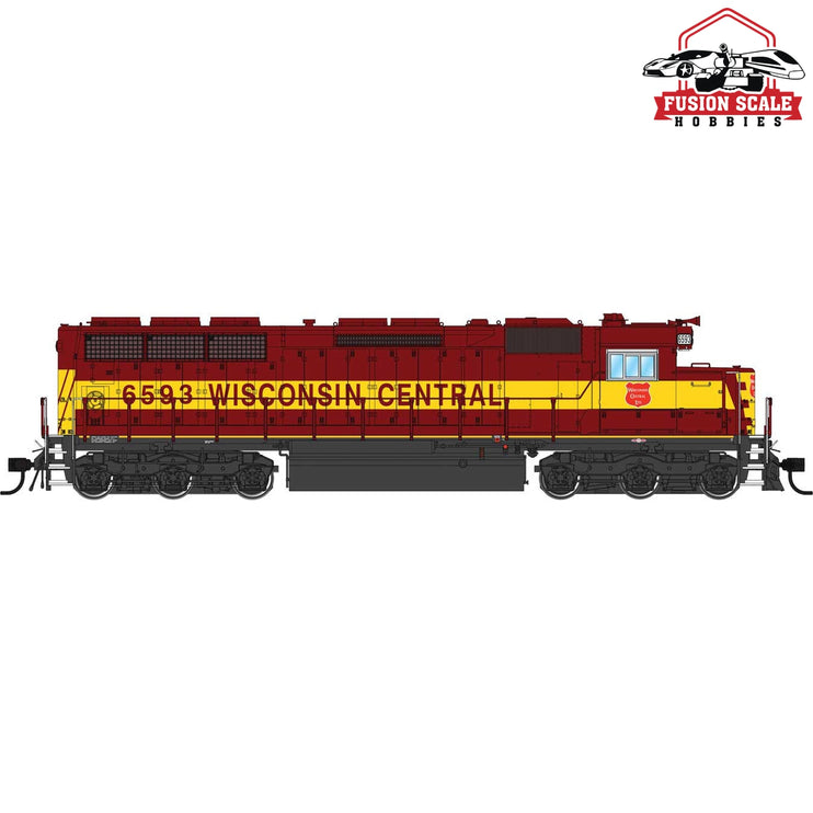 Walthers Proto HO Scale EMD SD45 - LokSound 5 Sound & DCC Wisconsin Central #6593