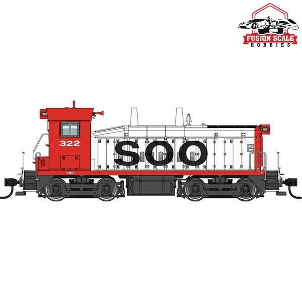 Walthers Proto HO Scale EMD SW1200 - LokSound 5 Sound & DCC Soo Line #322