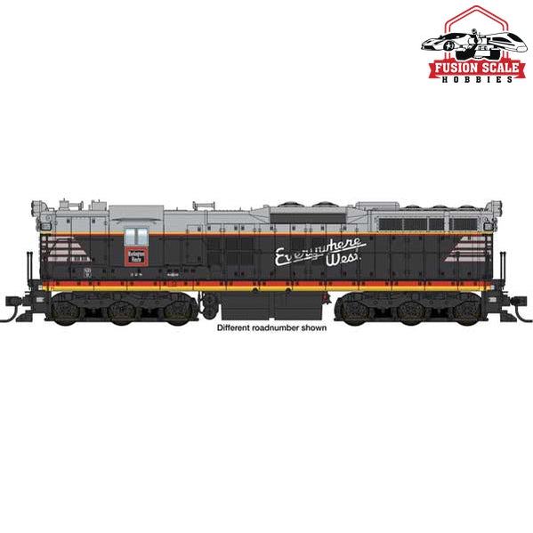 Walthers Proto HO Scale EMD SD9 - ESU LokSound 5 Sound & DCC Chicago, Burlington & Quincy #339 - Blackbird