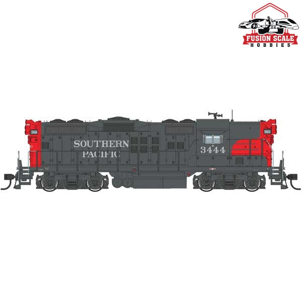 Walthers Proto HO Scale EMD GP9 Phase II - LokSound 5 Sound and DCC Southern Pacific(TM) #3444 Freight Service (gray, Scarlet, white)